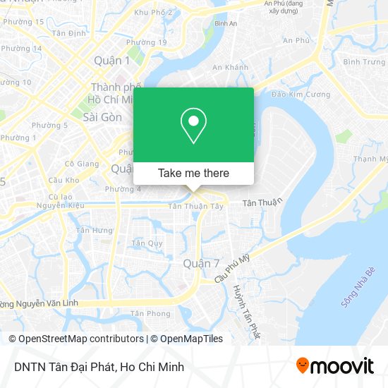 DNTN Tân Đại Phát map