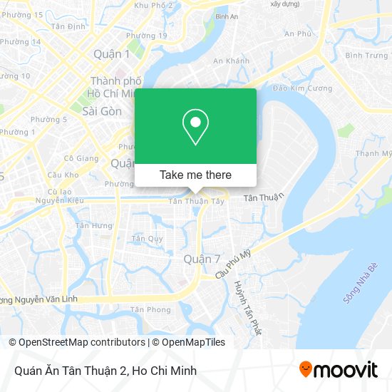 Quán Ăn Tân Thuận 2 map