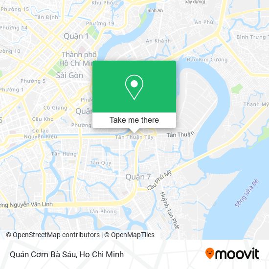 Quán Cơm Bà Sáu map