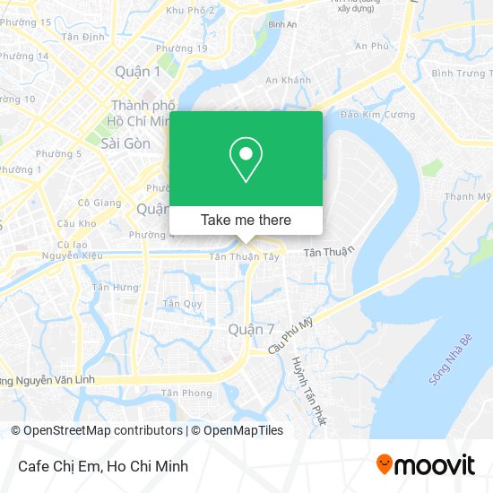 Cafe Chị Em map