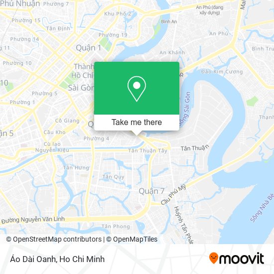 Áo Dài Oanh map