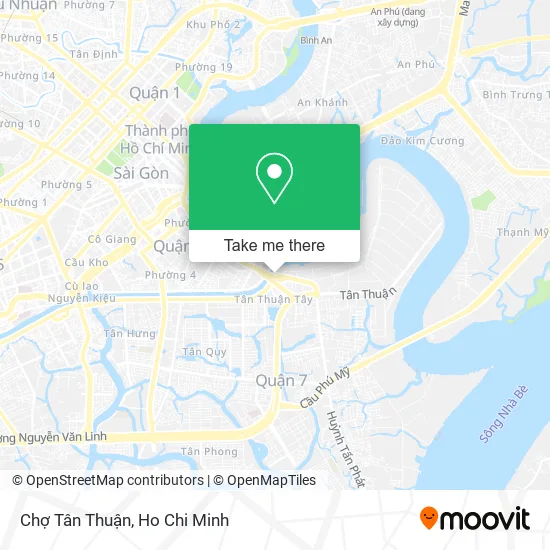 Chợ Tân Thuận map