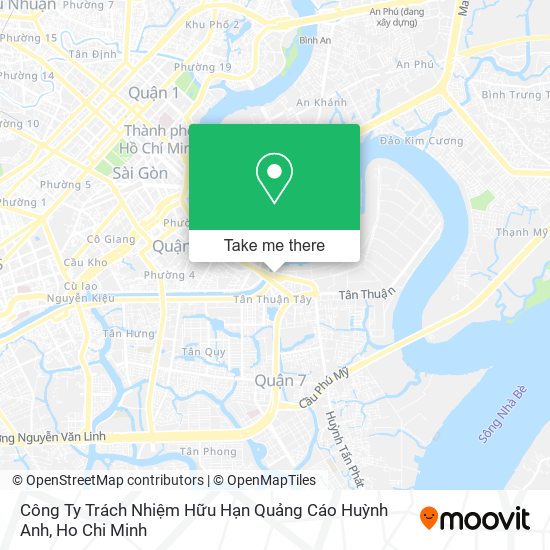 Công Ty Trách Nhiệm Hữu Hạn Quảng Cáo Huỳnh Anh map