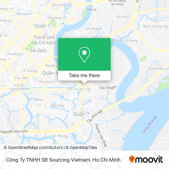 Công Ty TNHH SB Sourcing Vietnam map