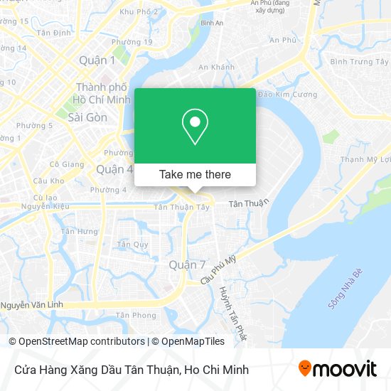 Cửa Hàng Xăng Dầu Tân Thuận map