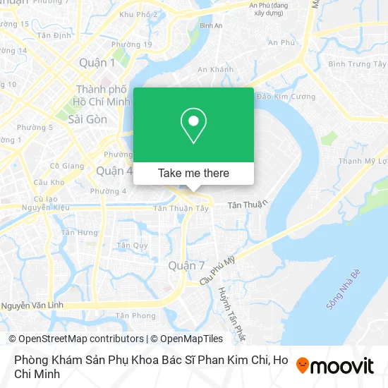Phòng Khám Sản Phụ Khoa Bác Sĩ Phan Kim Chi map