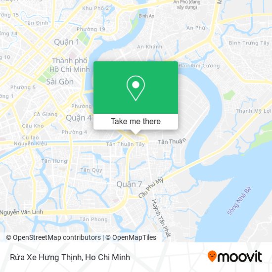 Rửa Xe Hưng Thịnh map