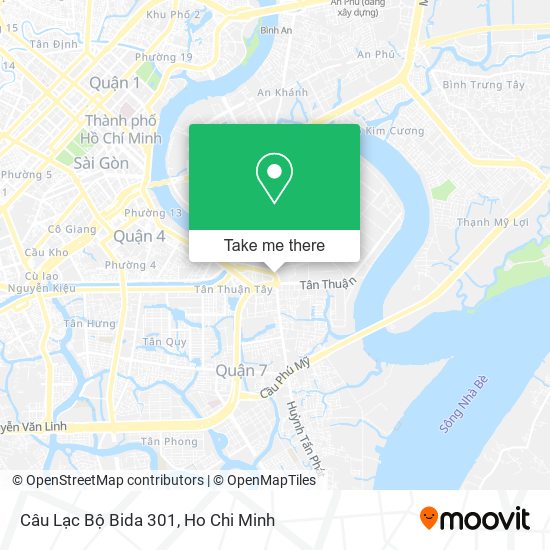 Câu Lạc Bộ Bida 301 map