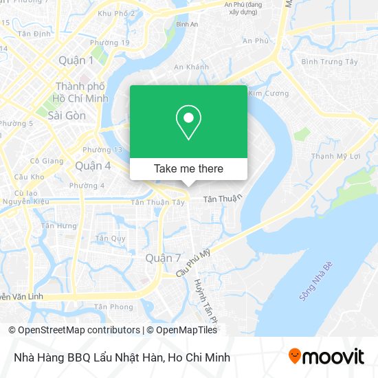 Nhà Hàng BBQ Lẩu Nhật Hàn map