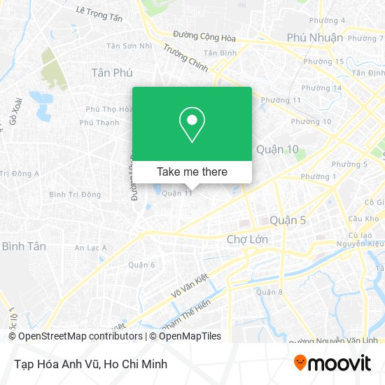 Tạp Hóa Anh Vũ map