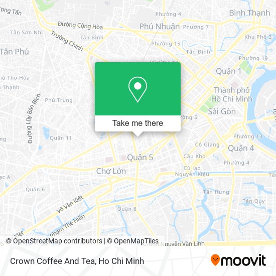 Crown Coffee And Tea map