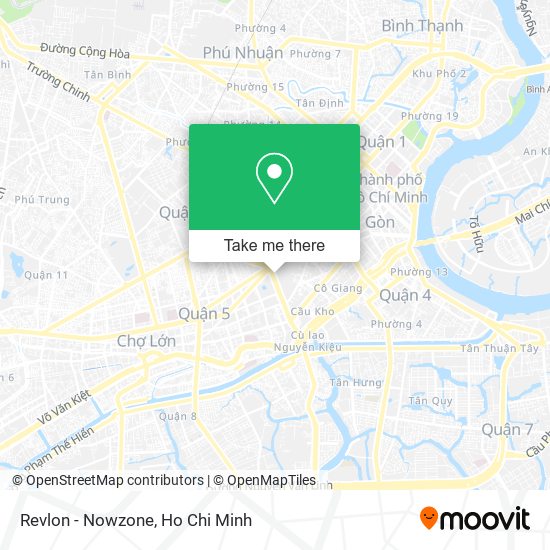 Revlon - Nowzone map