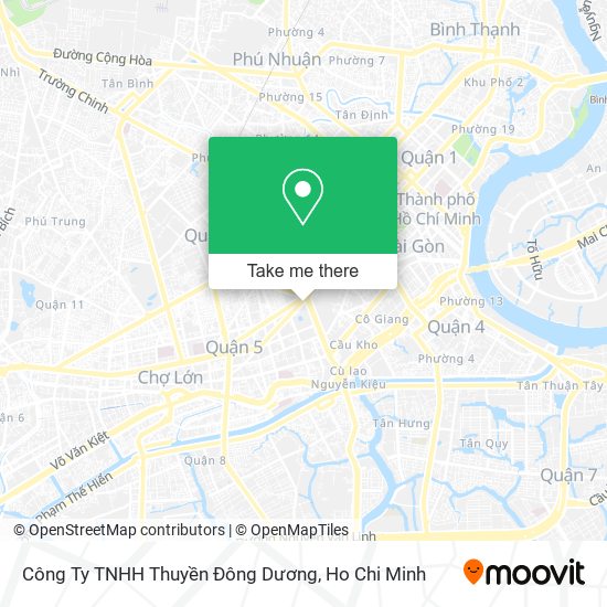 Công Ty TNHH Thuyền Đông Dương map
