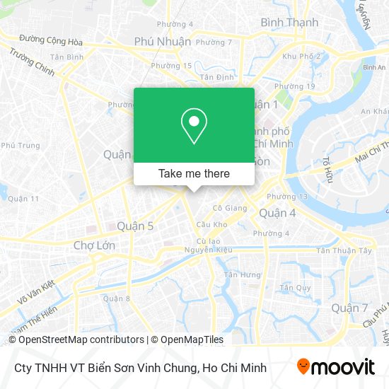 Cty TNHH VT Biển Sơn Vinh Chung map