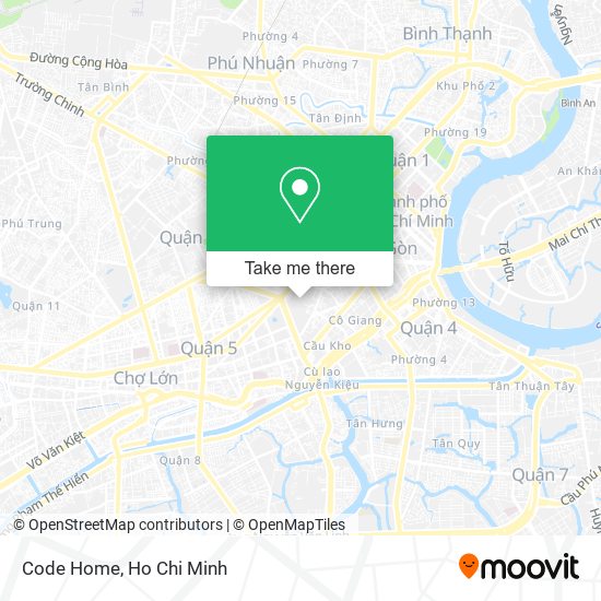 Code Home map