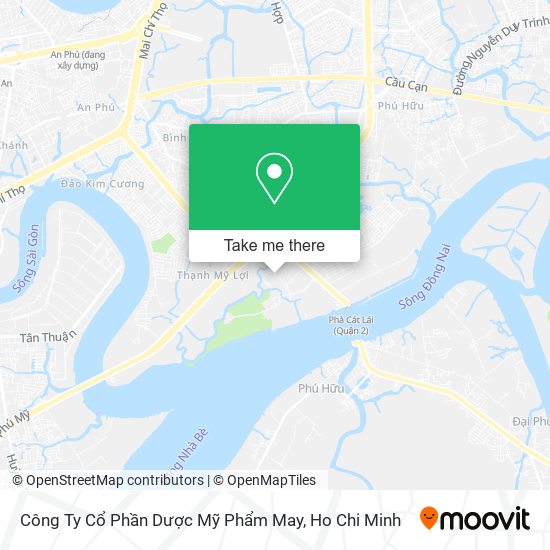 Công Ty Cổ Phần Dược Mỹ Phẩm May map