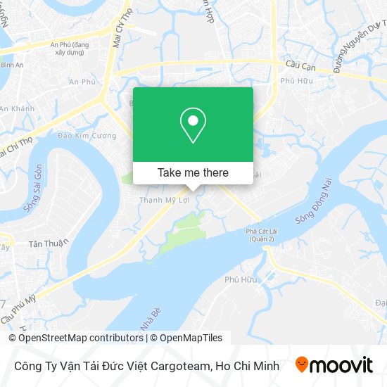 Công Ty Vận Tải Đức Việt Cargoteam map