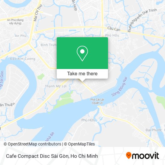 Cafe Compact Disc Sài Gòn map