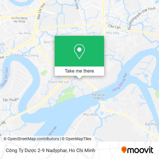 Công Ty Dược 2-9 Nadyphar map