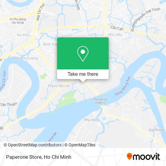 Paperone Store map