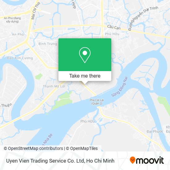 Uyen Vien Trading Service Co. Ltd map