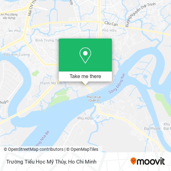 Trường Tiểu Học Mỹ Thủy map