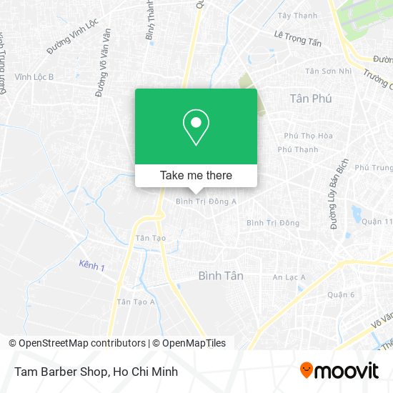 Tam Barber Shop map