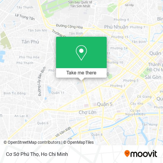 Cơ Sở Phú Thọ map