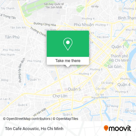 Tôn Cafe Acoustic map
