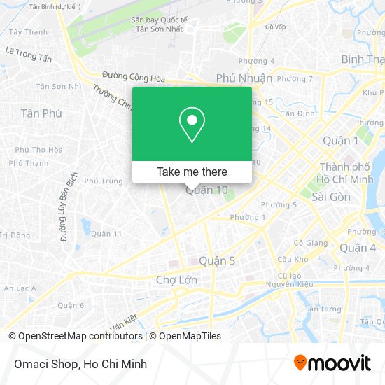 Omaci Shop map