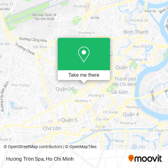 Hương Tròn Spa map