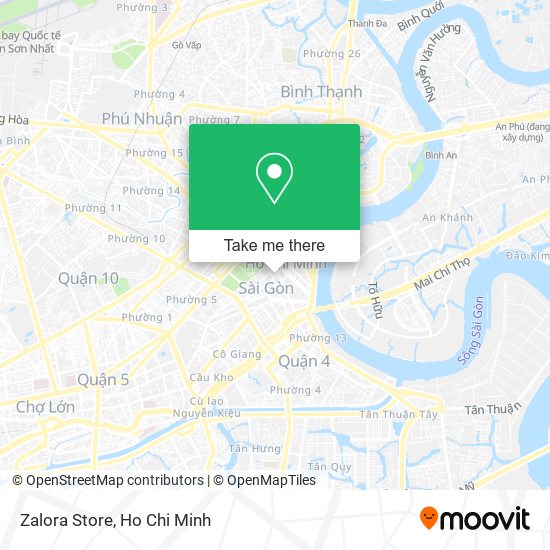 Zalora Store map