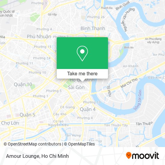 Amour Lounge map