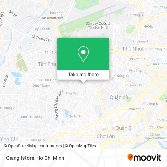 Giang Istore map