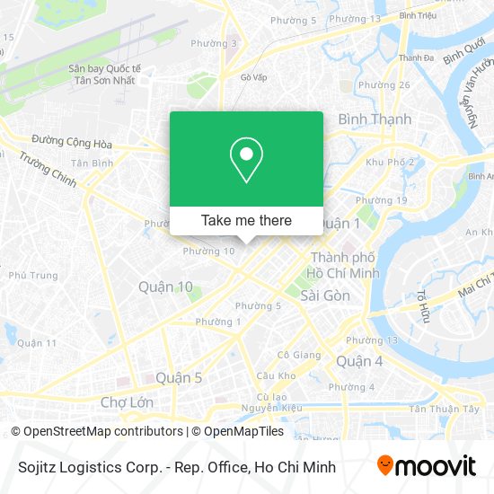Sojitz Logistics Corp. - Rep. Office map