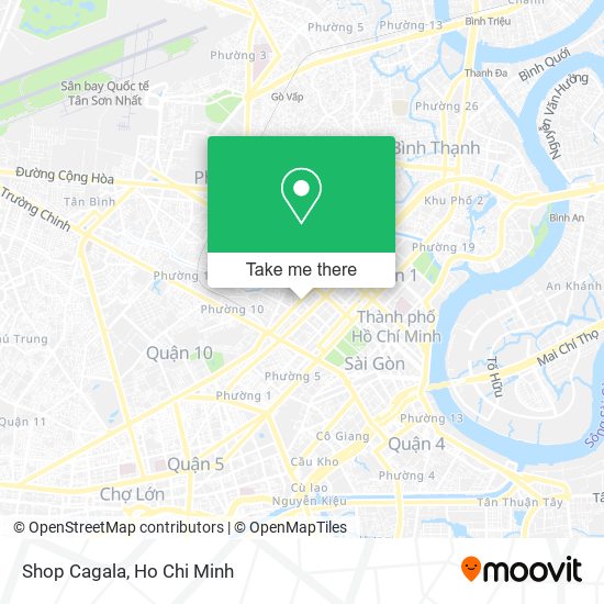 Shop Cagala map