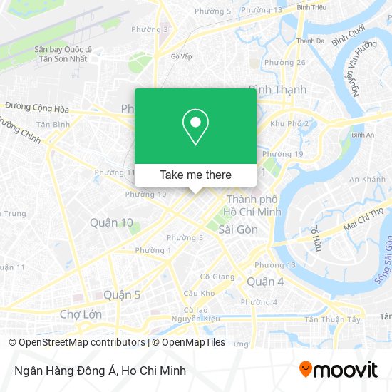 Ngân Hàng Đông Á map