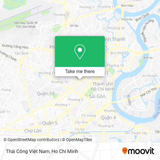 Thái Công Việt Nam map