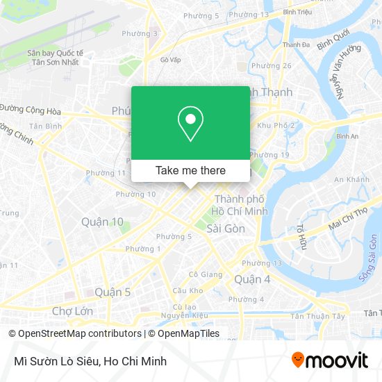 Mì Sườn Lò Siêu map