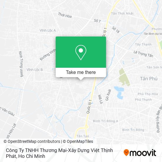 Công Ty TNHH Thương Mại-Xây Dựng Việt Thịnh Phát map