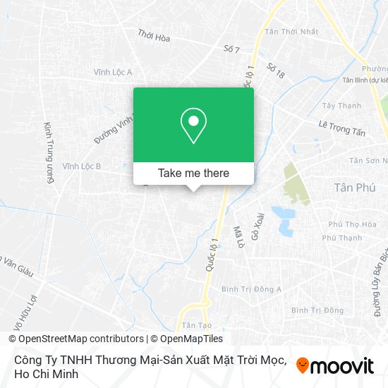 Công Ty TNHH Thương Mại-Sản Xuất Mặt Trời Mọc map