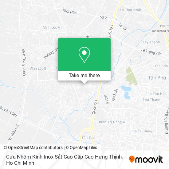 Cửa Nhôm Kính Inox Sắt Cao Cấp Cao Hưng Thịnh map