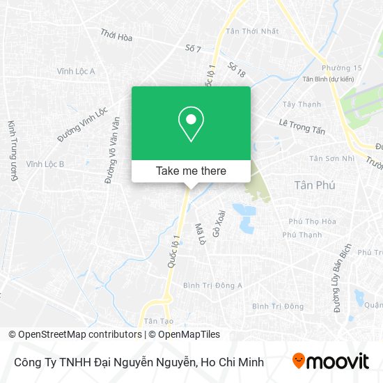 Công Ty TNHH Đại Nguyễn Nguyễn map