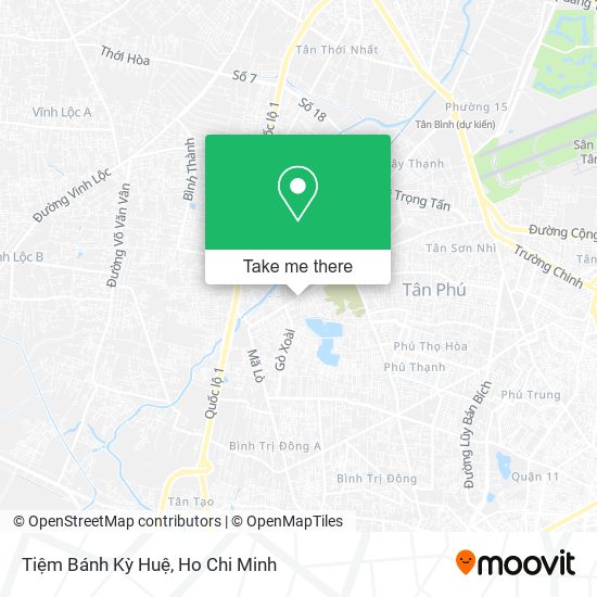 Tiệm Bánh Kỳ Huệ map