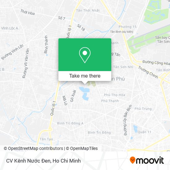 CV Kênh Nước Đen map