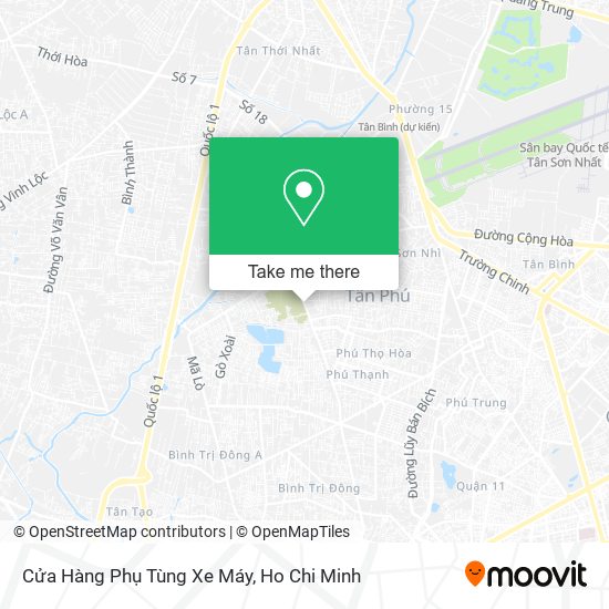 Cửa Hàng Phụ Tùng Xe Máy map