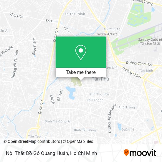 Nội Thất Đồ Gỗ Quang Huân map