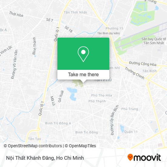 Nội Thất Khánh Đăng map