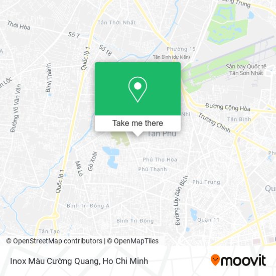 Inox Màu Cường Quang map