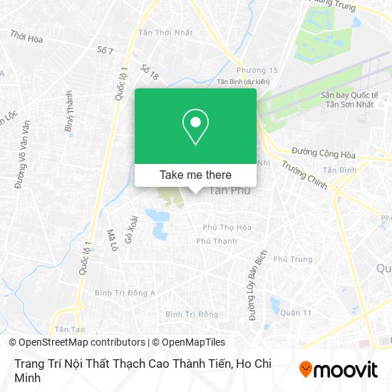 Trang Trí Nội Thất Thạch Cao Thành Tiến map